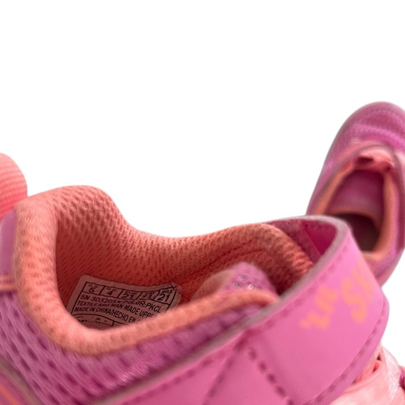 Skechers Toddler Girl Shoe Size 5 Pink - Picture 4 of 7